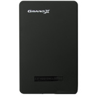 Внешний карман Grand-X для подключения SATA HDD 2.5", USB 3.0, пластик (HDE32)