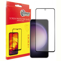 Защитное стекло Dengos для Samsung Galaxy S23 FE SM-S711 Black Full Glue (TGFG-322)