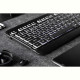 Клавиатура 2E KS120 White Backlight Ukr (2E-KS120UB) Black USB