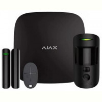 Комплект охранной сигнализации Ajax StarterKit Cam Black (25466.58.BL1/20291.58.BL1)