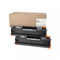 Картридж PrintPro (PP-H283DP) HP LJ Pro M125nw/M127fn Black (CF283AF) Dual Pack
