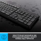 Комплект (клавиатура, мышь) беспроводной Logitech MK235 ENG/UKR Grey USB (920-007931)