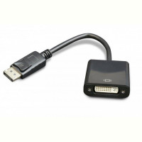 Адаптер Cablexpert DisplayPort - DVI (M/M), 0.1 м, Black (A-DPM-DVIF-002)