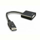 Адаптер Cablexpert DisplayPort - DVI (M/F), 0.1 м, Black (A-DPM-DVIF-002)