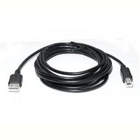 Кабель REAL-EL Pro USB - USB Type-B V 2.0 (M/M), 3 м , черный (EL123500027)