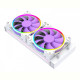 Система водяного охлаждения ID-Cooling Pinkflow 240 Diamond Purple, Intel: 2066/2011/1700/1200/1151/1150/1155/1156, AMD: AM5/AM4, 274x120x27 мм, 4-pin