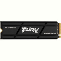 Накопитель SSD 2TB Kingston Fury Renegade with Heatsink M.2 2280 PCIe 4.0 x4 NVMe 3D TLC (SFYRDK/2000G)