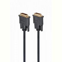 Кабель Cablexpert DVI - DVI (M/M), Dual link, 3 м, черный (CC-DVI2-BK-10)