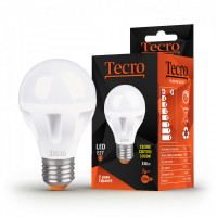 Лампа светодиодная Tecro 7W E27 3000K (T2-A60-7W-3K-E27)