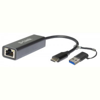Сетевой адаптер D-Link DUB-2315 USB Type-C to Gigabit Ethernet