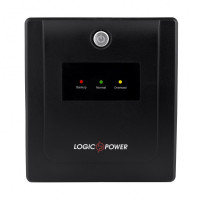 ИБП LogicPower LPM-U1100VA-P, Lin.int., AVR, 4 x евро, LED, пластик