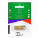 Флеш-накопитель USB 32GB T&G 117 Metal Series Gold (TG117GD-32G)