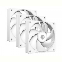 Вентилятор ID-Cooling AF-125-W Trio, 120x120x25мм, 4-pin PWM, White