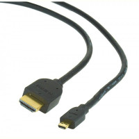 Кабель Gembird HDMI - micro-HDMI V 2.0 (M/M), 3 м, черный (CC-HDMID-10) пакет