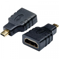 Переходник Atcom HDMI - micro-HDMI (M/F), Black (16090)