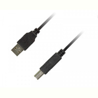 Кабель Piko USB - USB Type-B V 2.0 (M/M), 3 м, черный (1283126473944)