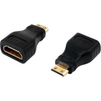 Переходник Atcom HDMI - mini-HDMI (F/M), Black (AT5285)