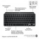 Клавиатура беспроводная Logitech MX Keys Mini for Mac Minimalist Wireless Illuminated Space Gray (920-012652)