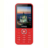 Мобильный телефон Sigma mobile X-style 31 Power Type-C Dual Sim Red
