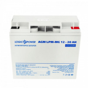 Аккумуляторная батарея LogicPower 12V 20AH (LPM-MG 12 - 20 AH) AGM мультигель 