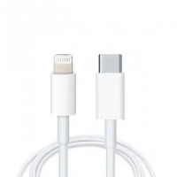 Кабель Apple Woven Charge USB Type-C - Lightning, 1м, White (K28351)