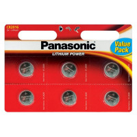 Батарейка Panasonic CR 2016 BL 6шт