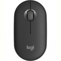 Мышь беспроводная Logitech Pebble Mouse 2 M350s Graphite (910-007015)