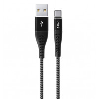 Кабель Ttec USB - USB Type-C (M/M), ExtremeCable, 1.5 м, Black (2DKX02CS)