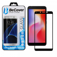 Защитное стекло BeCover для Xiaomi Redmi 6/6A Black (702442)