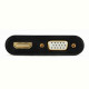 Адаптер Cablexpert HDMI - HDMI/VGA+Аудио 3.5 мм, M/F, 0.15 м, черный (A-HDMIM-HDMIFVGAF-01) коробка