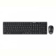 Комплект (клавиатура, мышь) беспроводной REAL-EL Comfort 9010 Kit Black USB