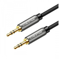 Кабель Cabletime Audio 3.5 мм - 3.5 мм (M/M), 1 м, Black, 3 pin (CF10H)