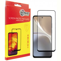 Защитное стекло Dengos для Motorola Moto G31/G32 Black Full Glue (TGFG-247)