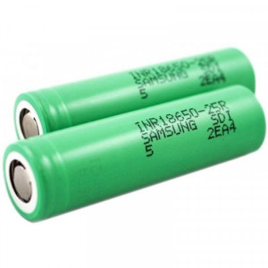 Аккумулятор Samsung 18650 Li-Ion 2500 mAh Green