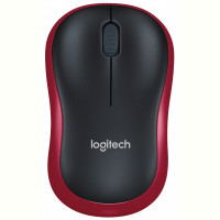 Мышь беспроводная Logitech M185 Red (910-002240)