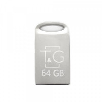 Флеш-накопитель USB 64GB T&G 105 Metal Series Silver (TG105-64G)