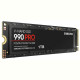 Накопитель SSD  1ТB Samsung 990 PRO M.2 2280 PCIe 4.0 x4 NVMe V-NAND MLC (MZ-V9P1T0BW)