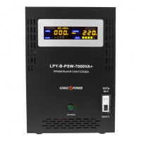 ИБП LogicPower LPY-B-PSW-7000VA+ (5000Вт)10A/20A, с правильной синусоидой, 48V
