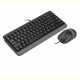 Комплект (клавиатура, мышь) A4Tech Fstyler F1110 Grey USB