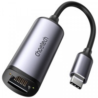 Сетевой адаптер Choetech HUB-R02 USB-C to RJ45 2.5Gbps