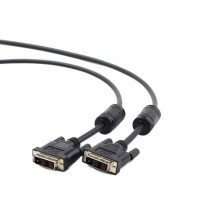 Кабель Cablexpert DVI - DVI (M\M), 1.8 м, черный (CC-DVI-BK-6) пакет
