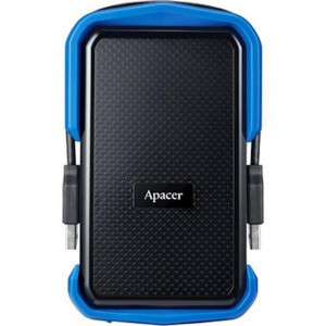 Внешний жесткий диск 2.5" USB 1.0TB Apacer AC631 Black/Blue (AP1TBAC631U-1)