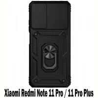 Чeхол-накладка BeCover Military для Xiaomi Redmi Note 11 Pro/11 Pro Plus Black (707421)