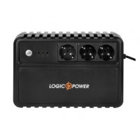 ИБП LogicPower LP-400VA-3PS, Lin.int., AVR, 3 x евро, пластик