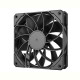 Вентилятор ID-Cooling TF-12025-Pro Black, 120x120x25мм, 4-pin, черный