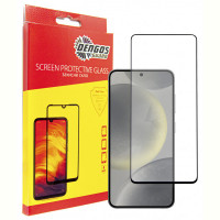 Защитное стекло Dengos для Samsung Galaxy S24 SM-S921 Black Full Glue (TGFG-351)