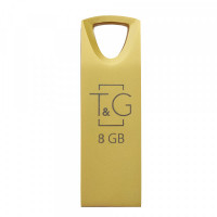Флеш-накопитель USB 8GB T&G 117 Metal Series Gold (TG117GD-8G)
