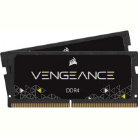 Модуль памяти SO-DIMM 2x16GB/3200 DDR4 Corsair Vengeance Black (CMSX32GX4M2A3200C22)