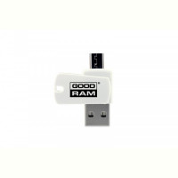 Кардридер USB2.0 GOODRAM AO20 White (AO20-MW01R11)