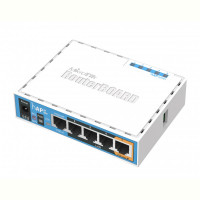 Беспроводной маршрутизатор Mikrotik hAP AC Lite (RB952UI-5AC2ND) (AC750, 5xFE, 1xUSB, 3G/4G support, POE in/out, 650MHz/64Mb, 2 dBi)